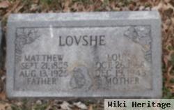 Louise Fredericka Bihlmaier Lovshe