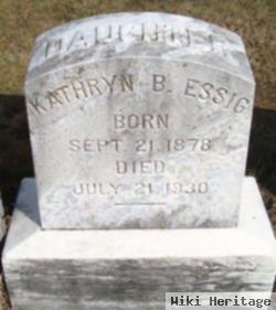 Kathryn B Essig