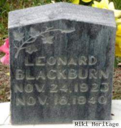 Leonard Blackburn