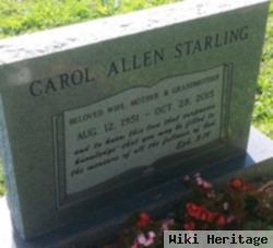 Carol Allen Starling