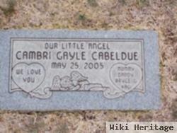 Cambri Gayle Cabeldue