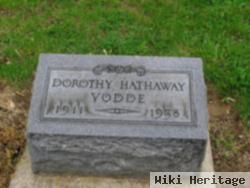 Dorothy Hathaway Vodde