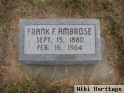 Frank F Ambrose