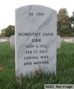 Dorothy Jane Orr