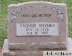 Yvonne Bey Snyder