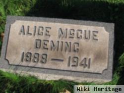 Alice Mccue Deming