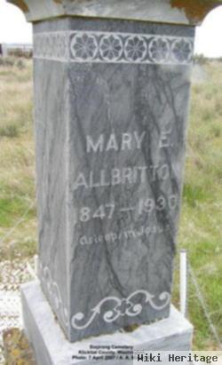 Mary Elizabeth Long Allbritton