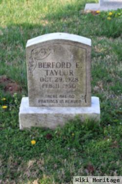 Berford Edward Taylor