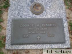 George M Obrien