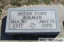 Helen Elizabeth Cody Bolman