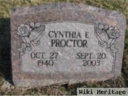 Cynthia E Proctor