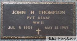 John H Thompson