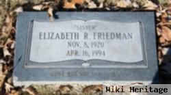 Elizabeth R Friedman