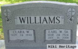 Earl W Williams, Sr