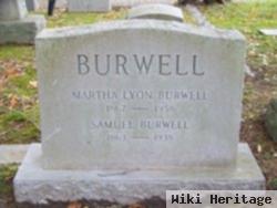 Martha Lyon Burwell