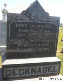 Wendel E. Smidt Decknatel