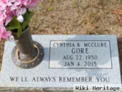 Cynthia Kay Mcclure Gore