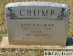 Emily Lee "ammie" Kimbrell Crump