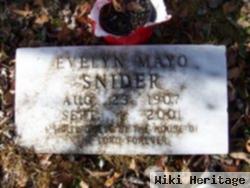 Evelyn Mayo Snider