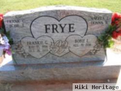 Frankie G. Travis Frye