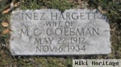 Inez Hargett Coleman