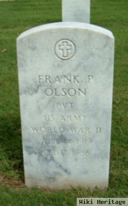 Frank P Olson