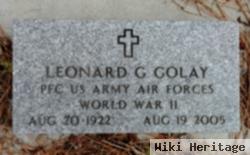 Pfc Leonard G. Golay