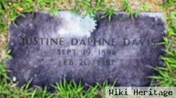 Justine Daphne Davis