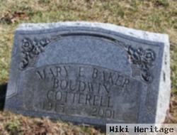 Mary E. Baker Cotterell