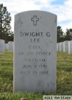 Capt Dwight G. Lee