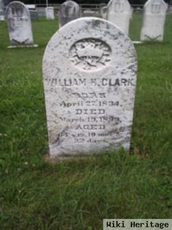 Pvt William H Clark