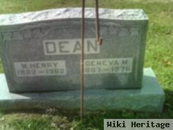 W Henry Dean