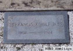 Francis X "frank" Volf, Jr