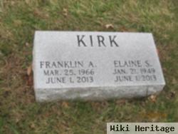 Franklin A Kirk