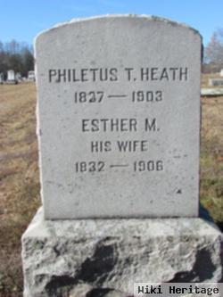 Esther M Heath