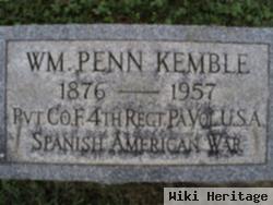 Pvt William Penn Kemble