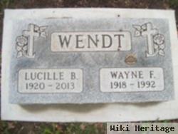 Lucille B. Arndt Wendt