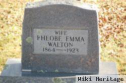 Phoebe Luemma "emma" Gum Walton