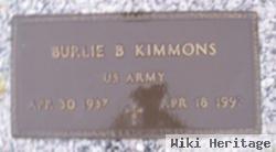 Burlie B Kimmons