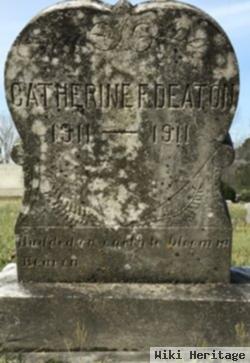 Catherine F Deaton