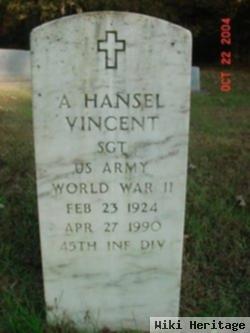 Sgt A. Hansel Vincent