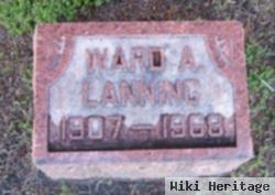 Ward A. Lanning