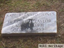 Kate Bernard Jones Taylor