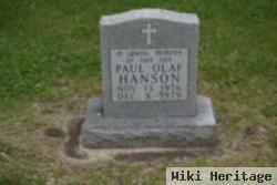 Paul Olaf Hanson