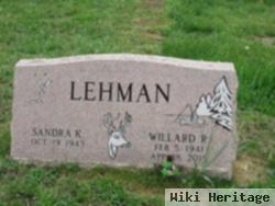 Willard R "willie" Lehman