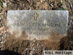 Thomas Edward "buck" Johnson