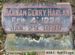 Hannah Berry Harlan