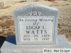 Edgar L Watts