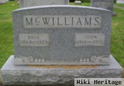 Rose L. Secrest Mcwilliams