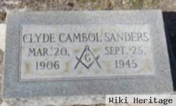 Clyde Cambol Sanders